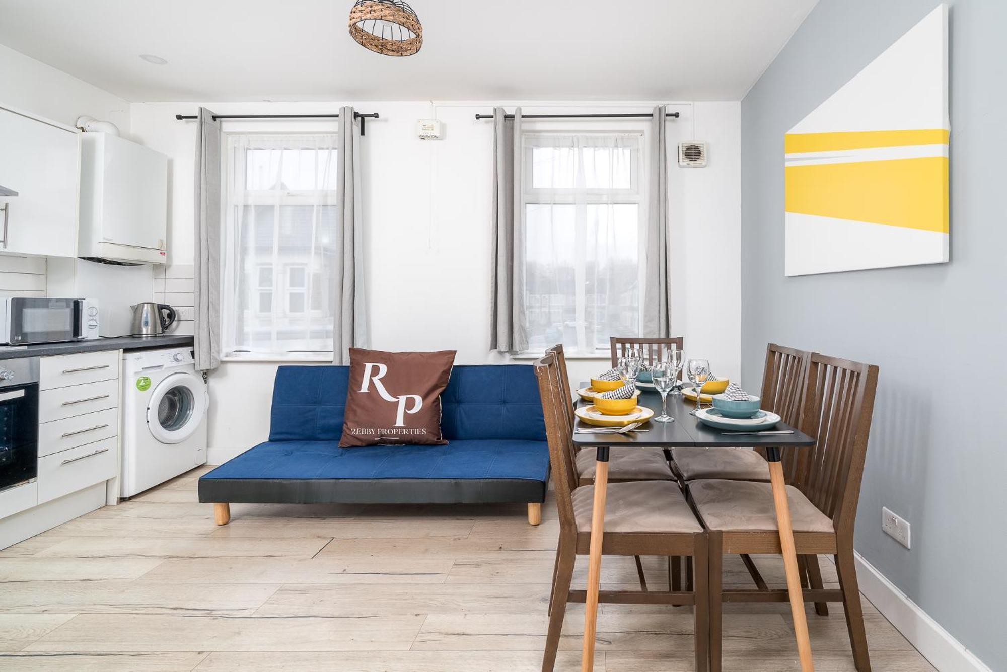 Modern 2 Bed East London Home By Rebby Properties Sleeps 5 Near Canning Town Station Exteriér fotografie